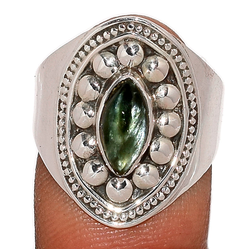 Fine Filigree - Seraphinite Ring - SRPR1445