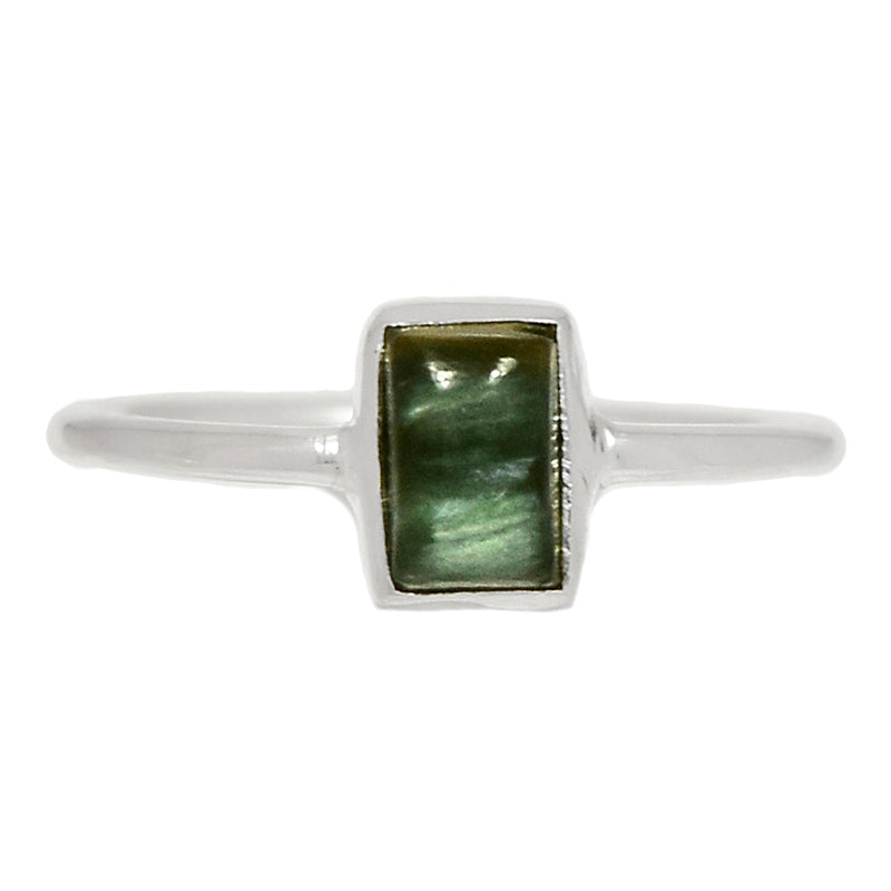 Small Plain - Seraphinite Ring - SRPR1447