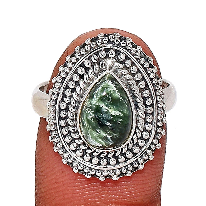 Fine Filigree - Seraphinite Ring - SRPR1450