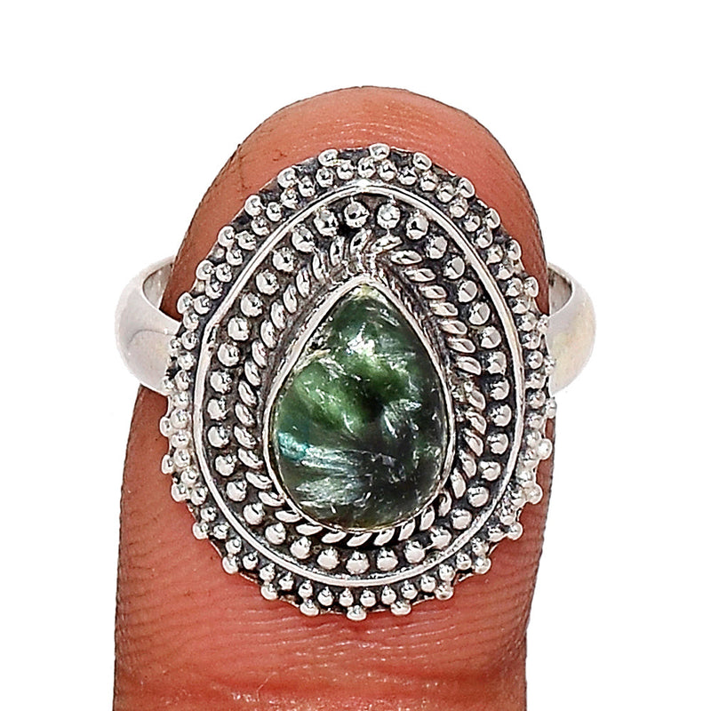 Fine Filigree - Seraphinite Ring - SRPR1466