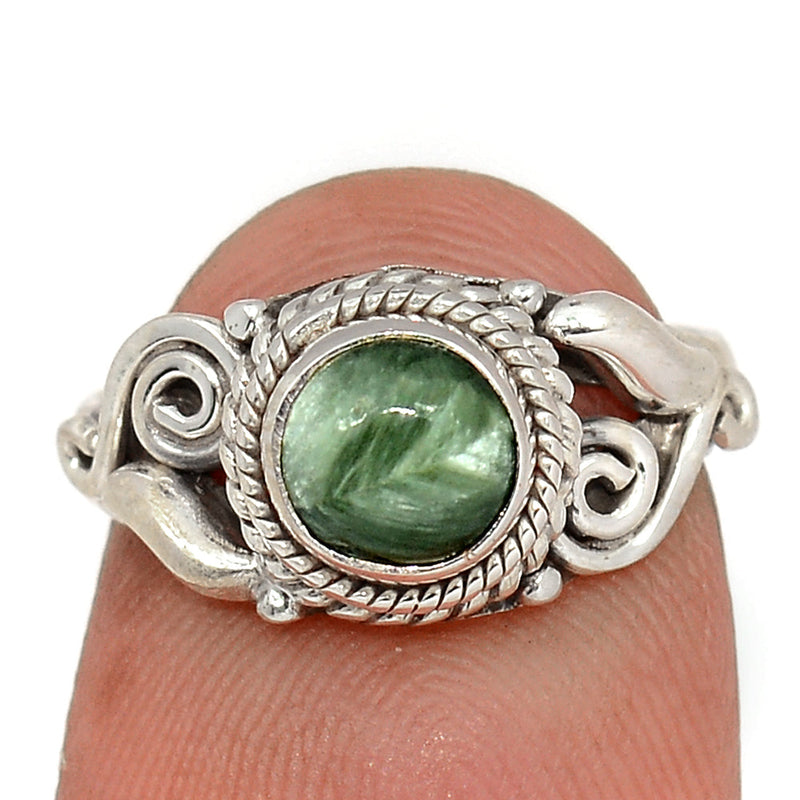 Small Filigree - Seraphinite Ring - SRPR1651