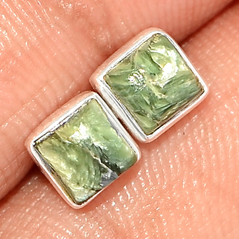 Seraphinite Studs - SRPS17