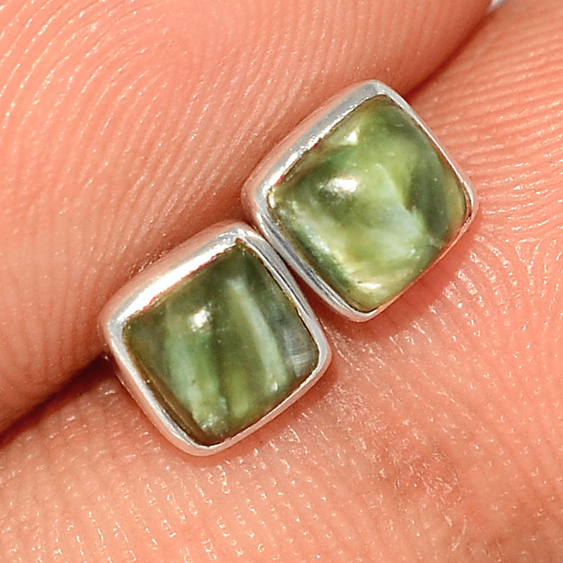 Seraphinite Studs - SRPS36