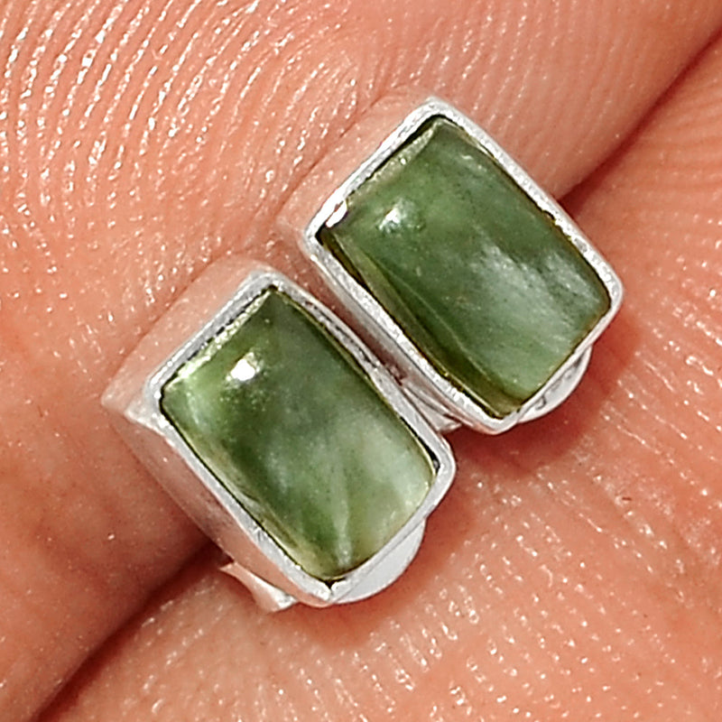 Seraphinite Studs - SRPS59