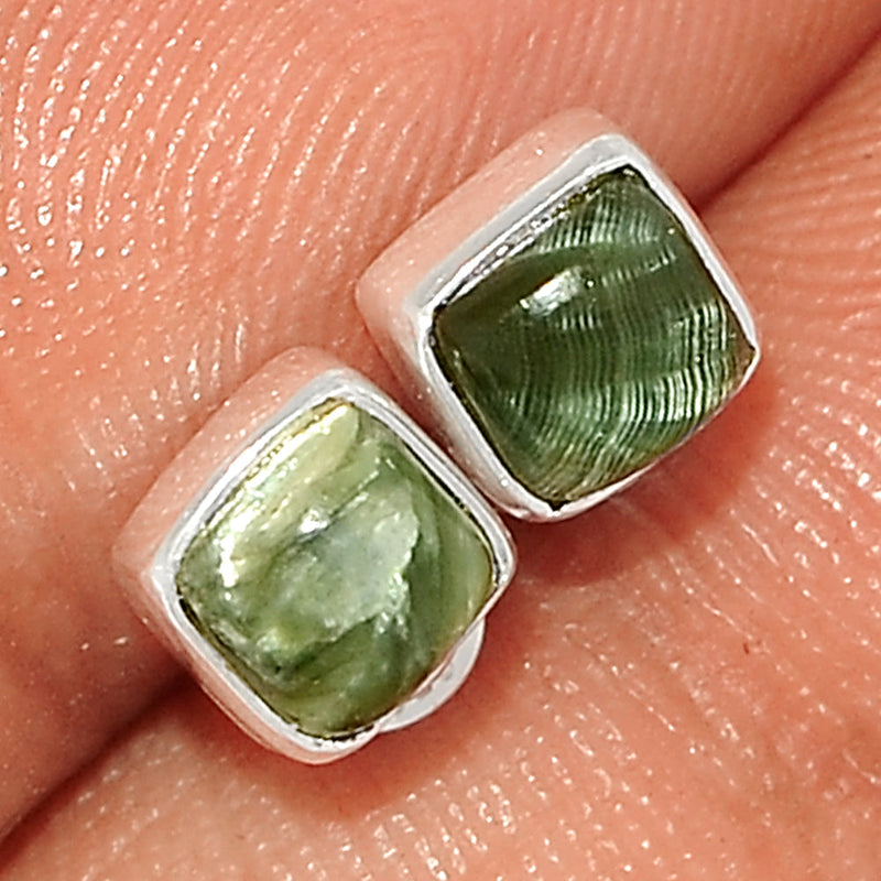 Seraphinite Studs - SRPS60