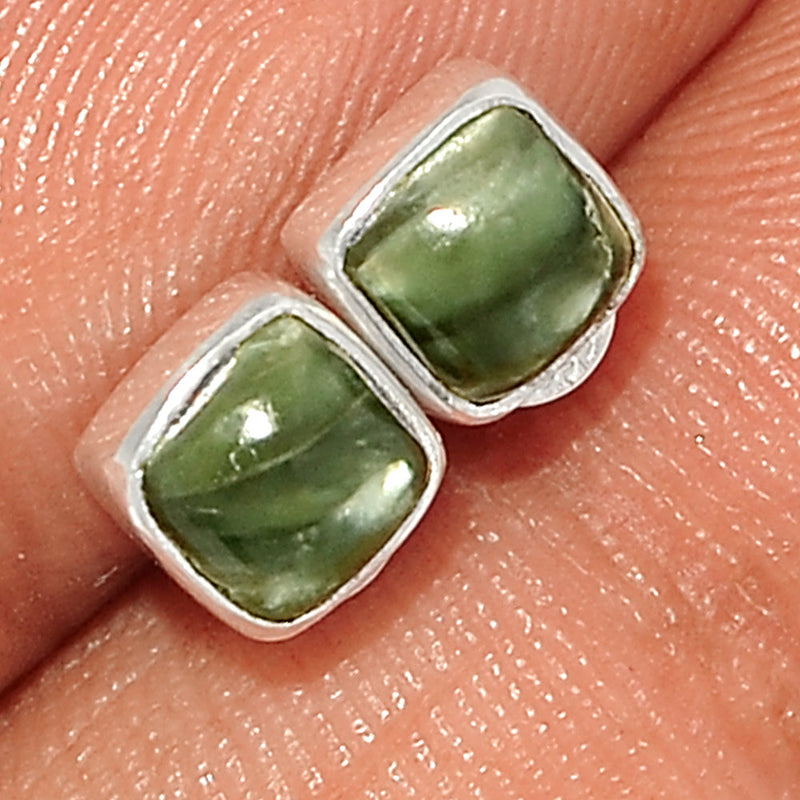 Seraphinite Studs - SRPS73