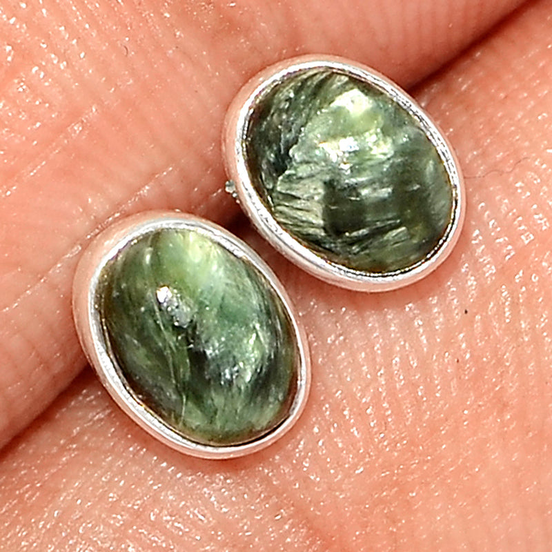 Seraphinite Studs - SRPS7