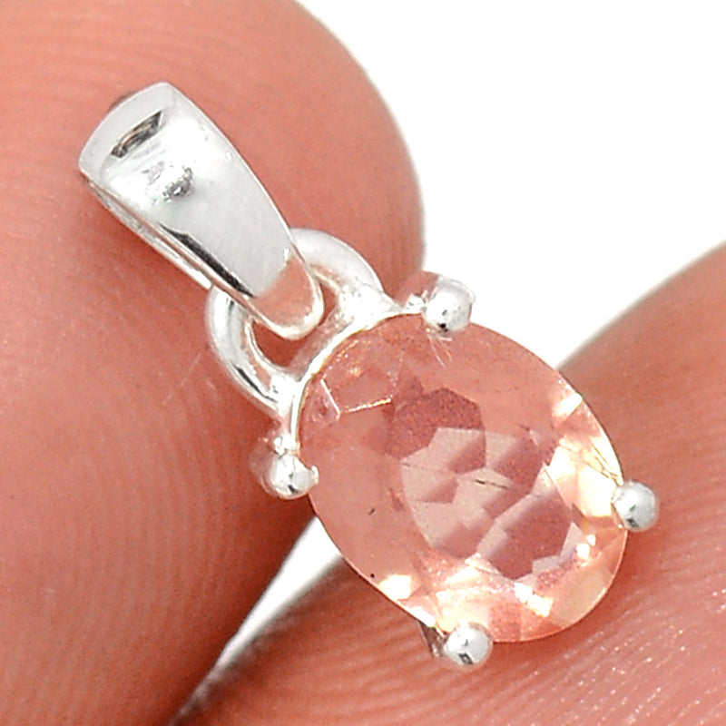 0.6" Claw - Sunstone Faceted Pendants - SSFP47