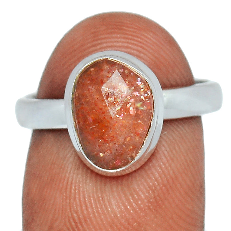 Sunstone Faceted Ring - SSFR50