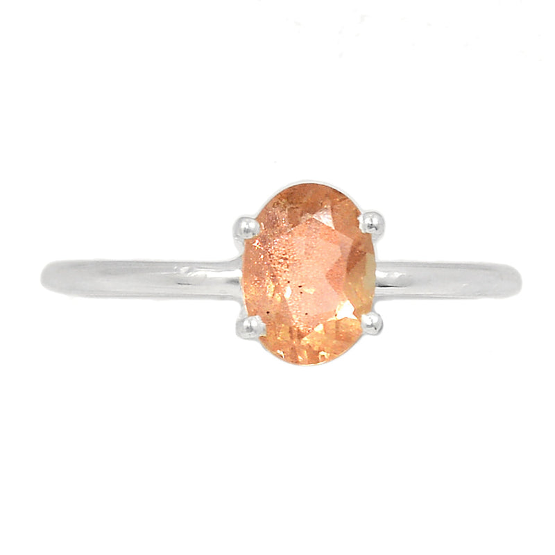 Claw - Sunstone Faceted Ring - SSFR58