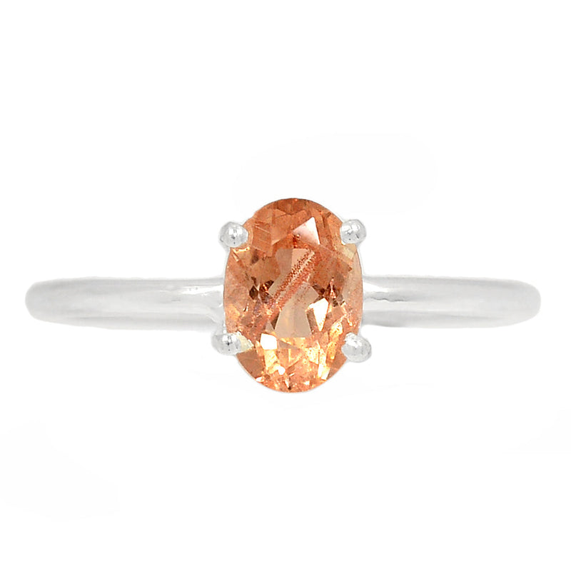 Claw - Sunstone Faceted Ring - SSFR63