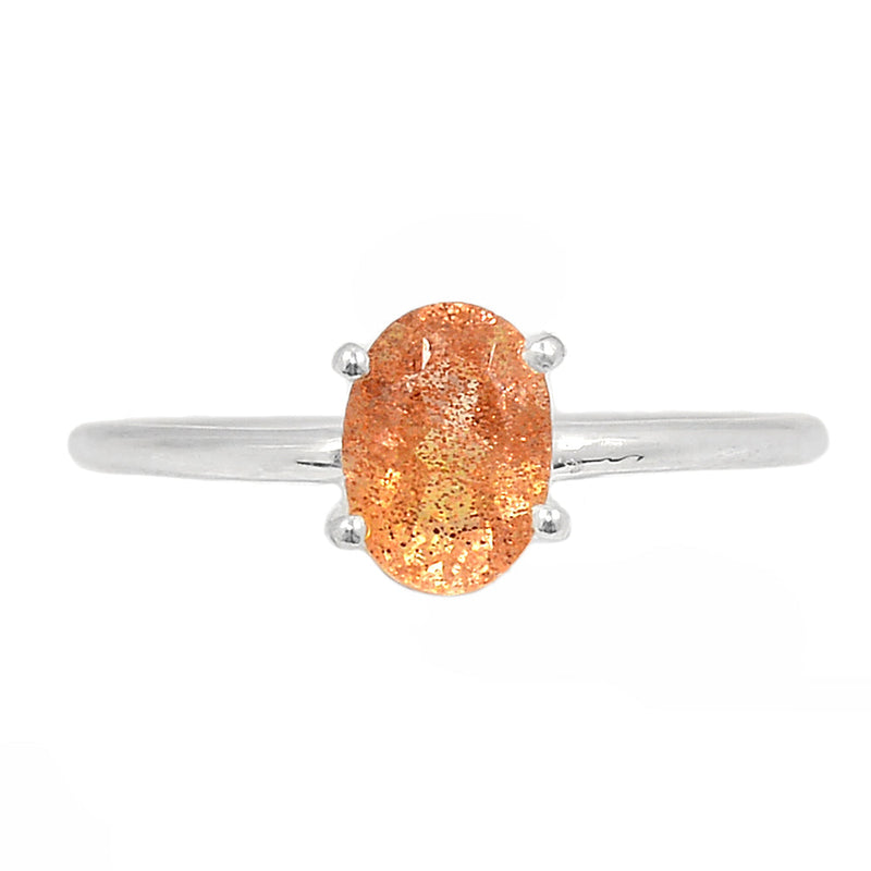Claw - Sunstone Faceted Ring - SSFR66