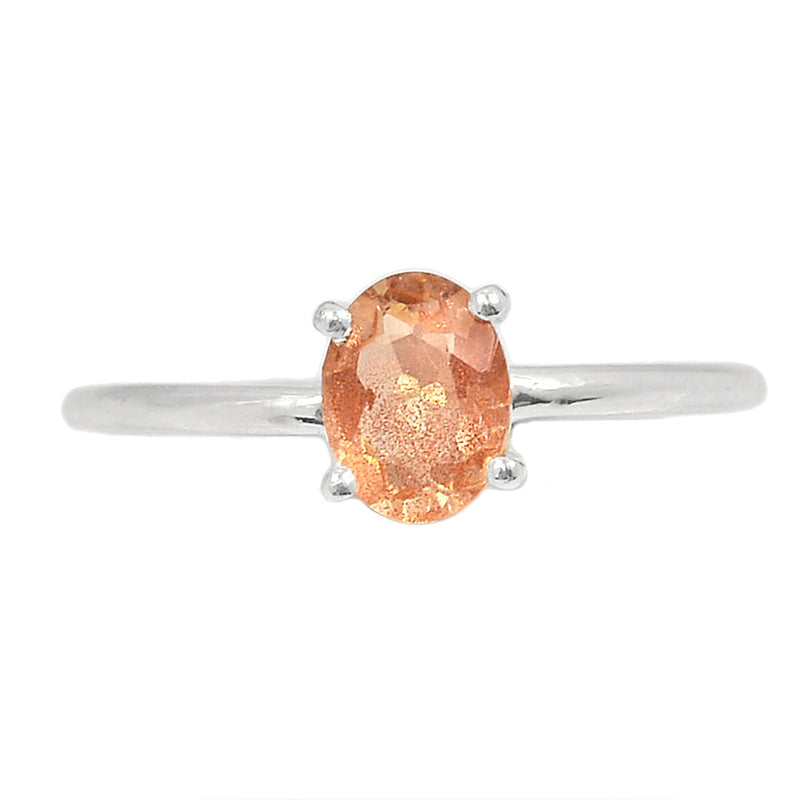 Claw - Sunstone Faceted Ring - SSFR67
