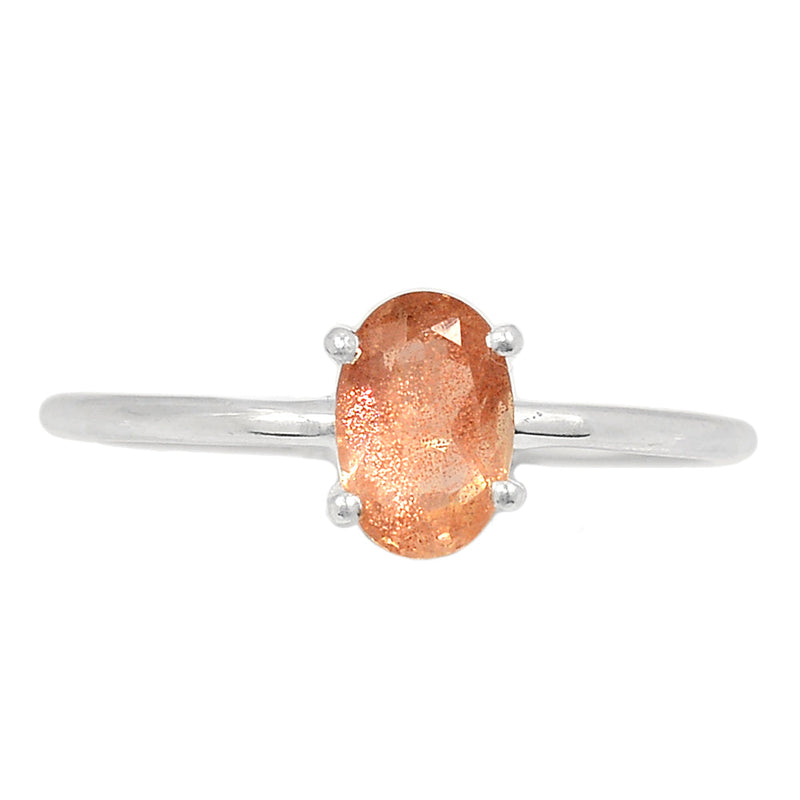Claw - Sunstone Faceted Ring - SSFR70