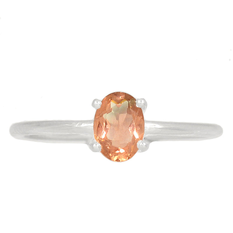 Claw - Sunstone Faceted Ring - SSFR77