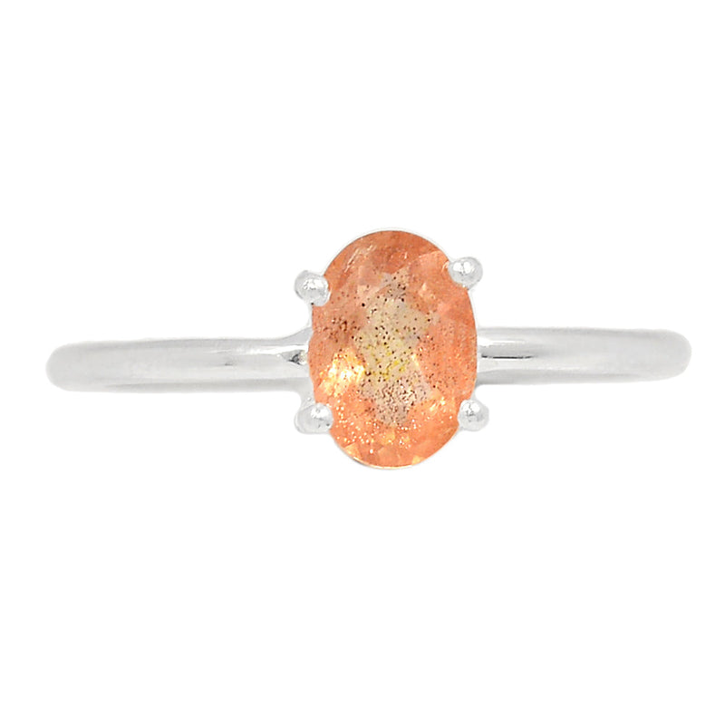 Claw - Sunstone Faceted Ring - SSFR84