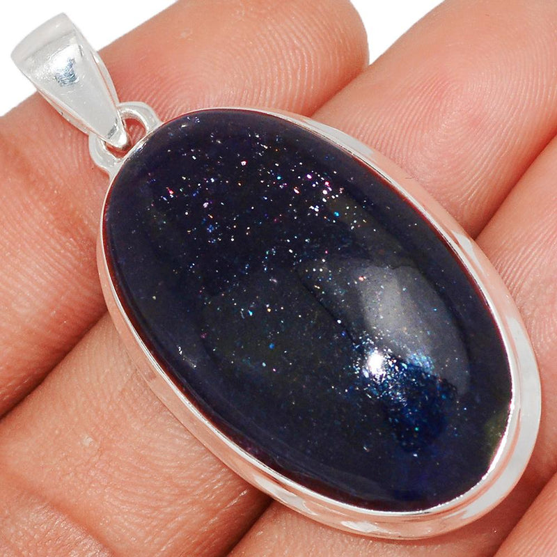 1.8" Sunstone In Iolite Pendants - SSIP328
