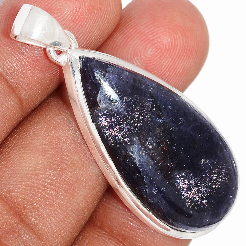 1.8" Sunstone In Iolite Pendants - SSIP363