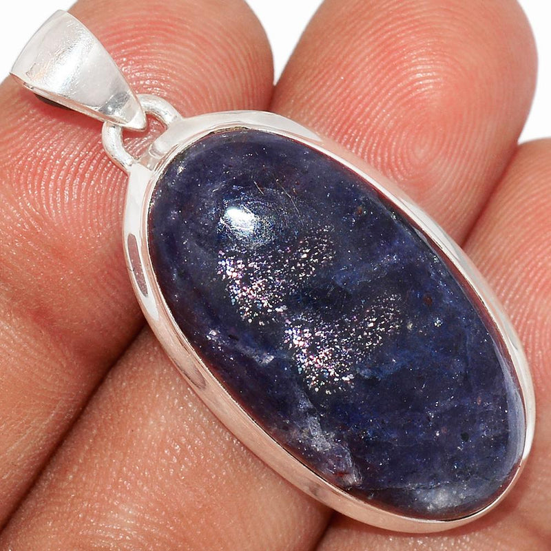 1.6" Sunstone In Iolite Pendants - SSIP364