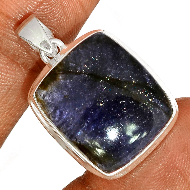 1.3" Sunstone In Iolite Pendants - SSIP508