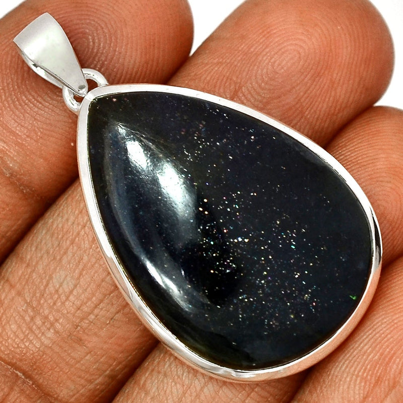 1.7" Sunstone In Iolite Pendants - SSIP524