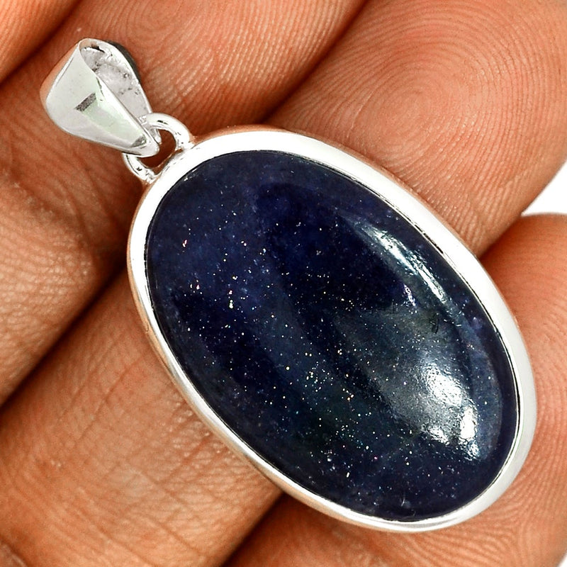 1.6" Sunstone In Iolite Pendants - SSIP542