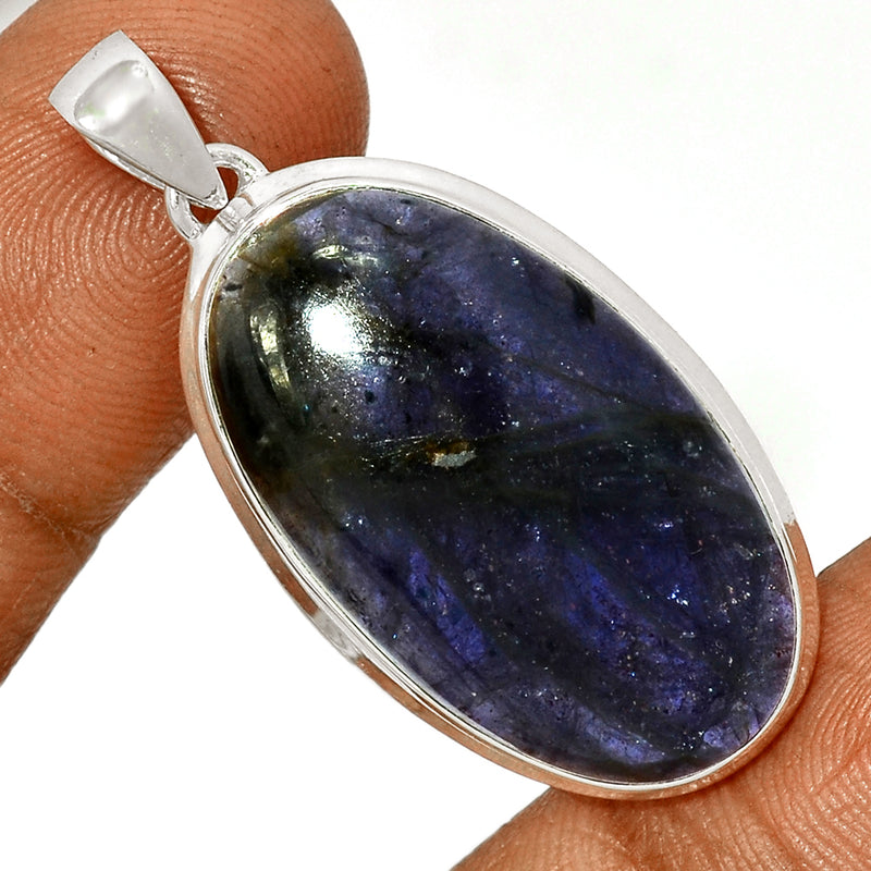 1.7" Sunstone In Iolite Pendants - SSIP543