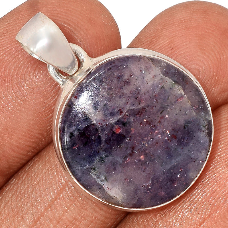 1.3" Sunstone In Iolite Pendants - SSIP633