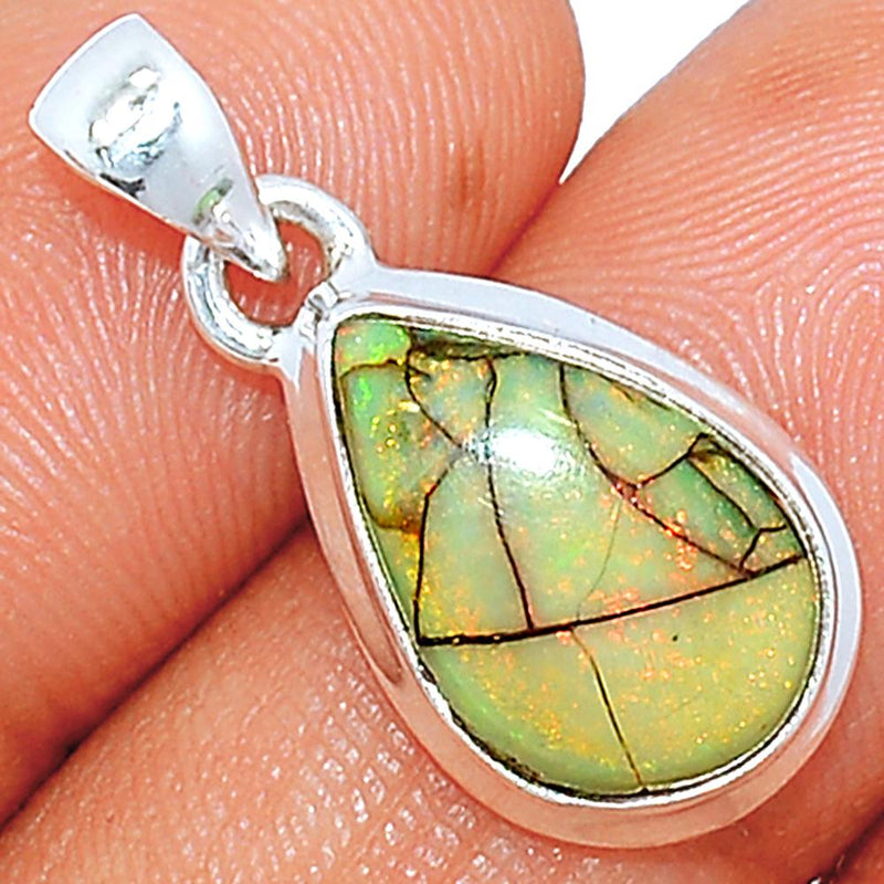 1" Sterling Opal Pendants - STOP453