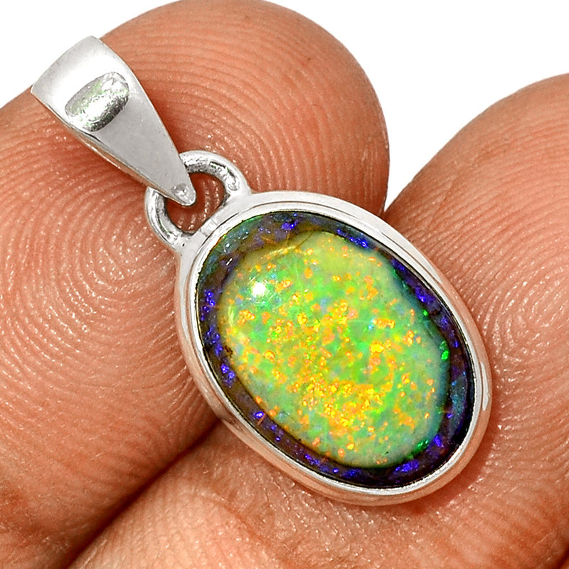 1" Sterling Opal Pendants - STOP552