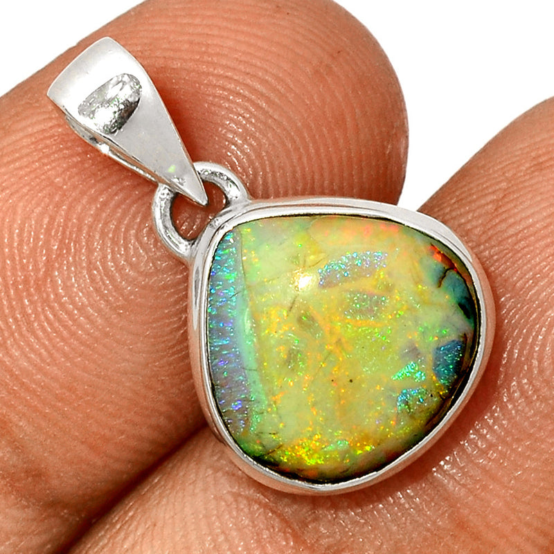 1" Sterling Opal Pendants - STOP559