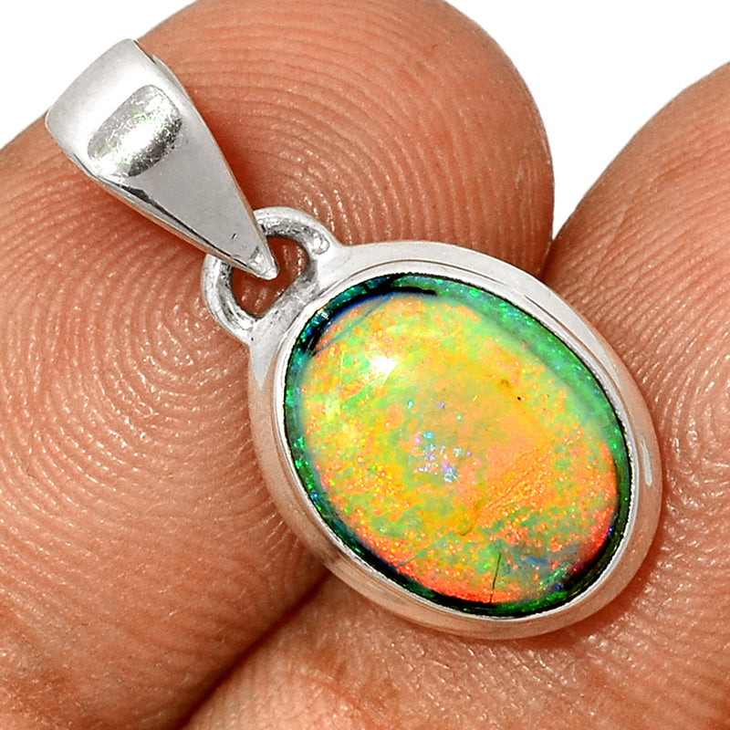 1" Sterling Opal Pendants - STOP574