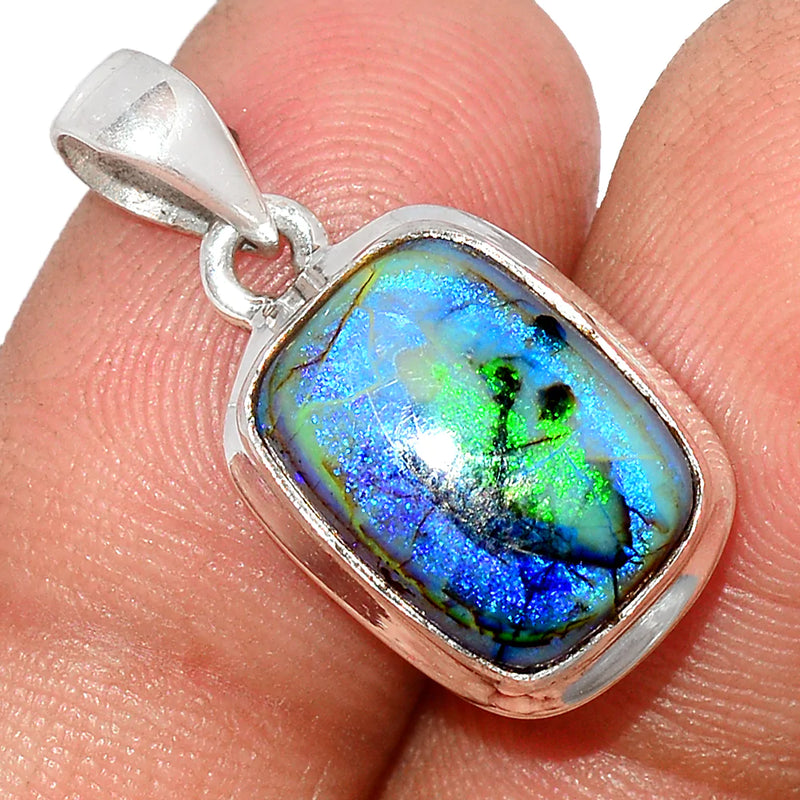 1" Sterling Opal Pendants - STOP599