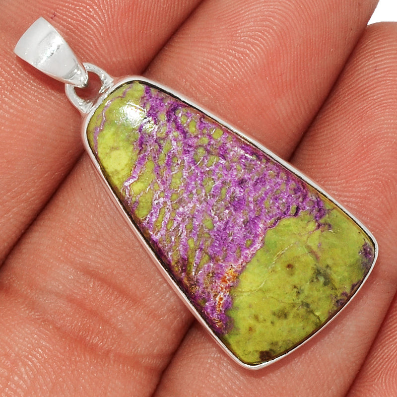 1.6" Stichtite With Serpentine Pendants - SWSP120