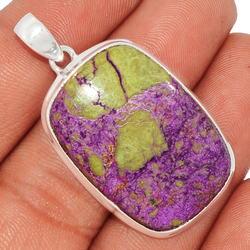 1.7" Stichtite With Serpentine Pendants - SWSP121