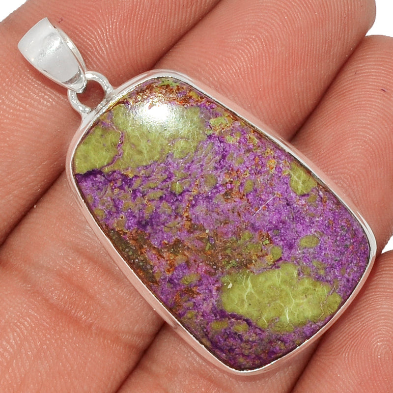 1.8" Stichtite With Serpentine Pendants - SWSP127