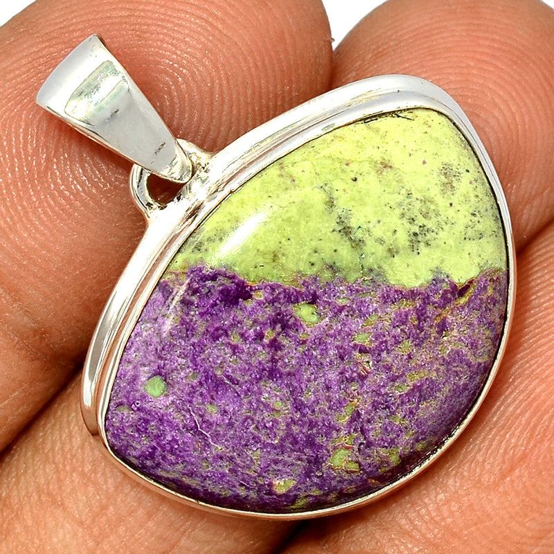 1.2" Stichtite With Serpentine Pendants - SWSP196