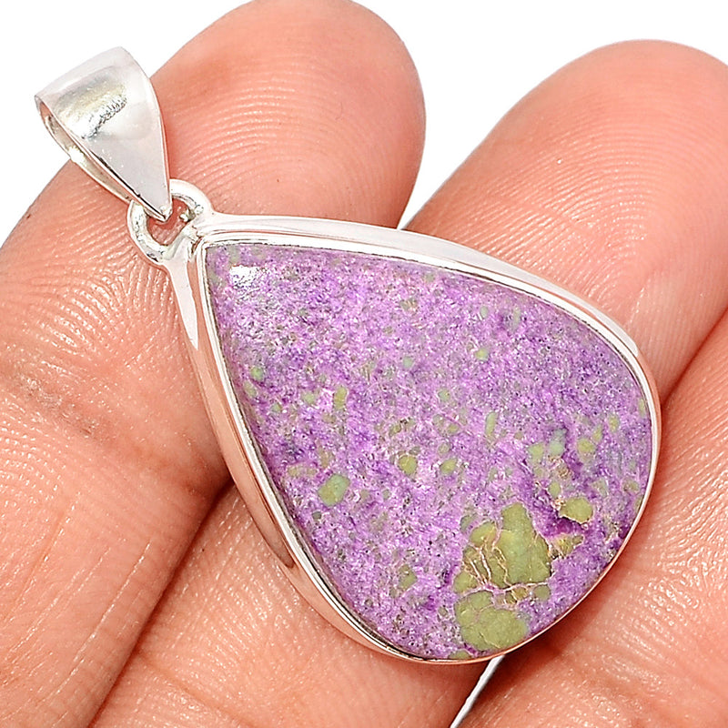 1.6" Stichtite With Serpentine Pendants - SWSP222