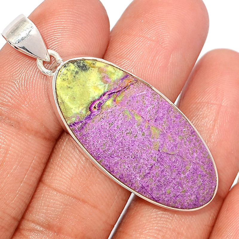 2" Stichtite With Serpentine Pendants - SWSP223