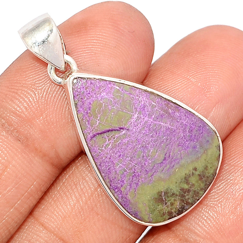 1.5" Stichtite With Serpentine Pendants - SWSP229