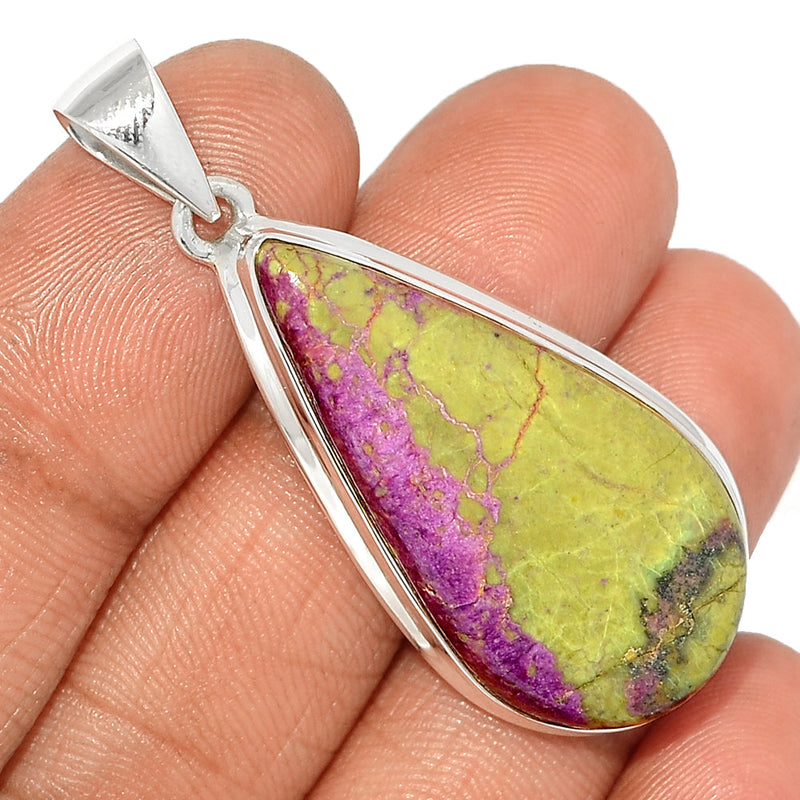 1.8" Stichtite With Serpentine Pendants - SWSP235