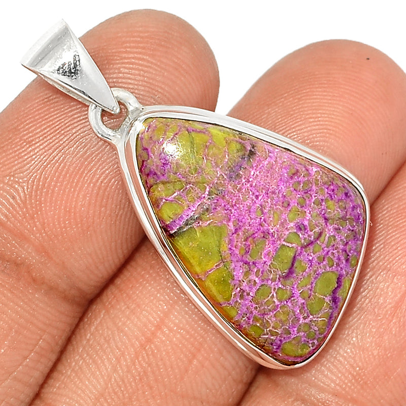 1.5" Stichtite With Serpentine Pendants - SWSP244