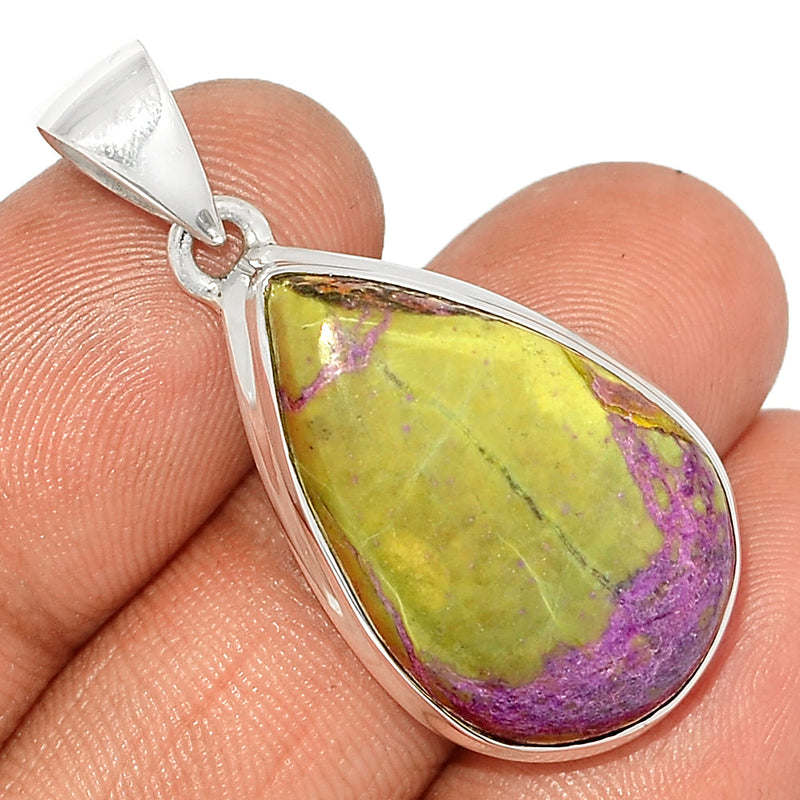 1.5" Stichtite With Serpentine Pendants - SWSP247