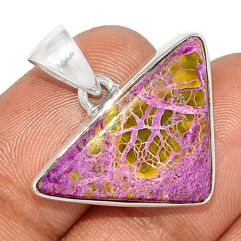 1.1" Stichtite With Serpentine Pendants - SWSP252