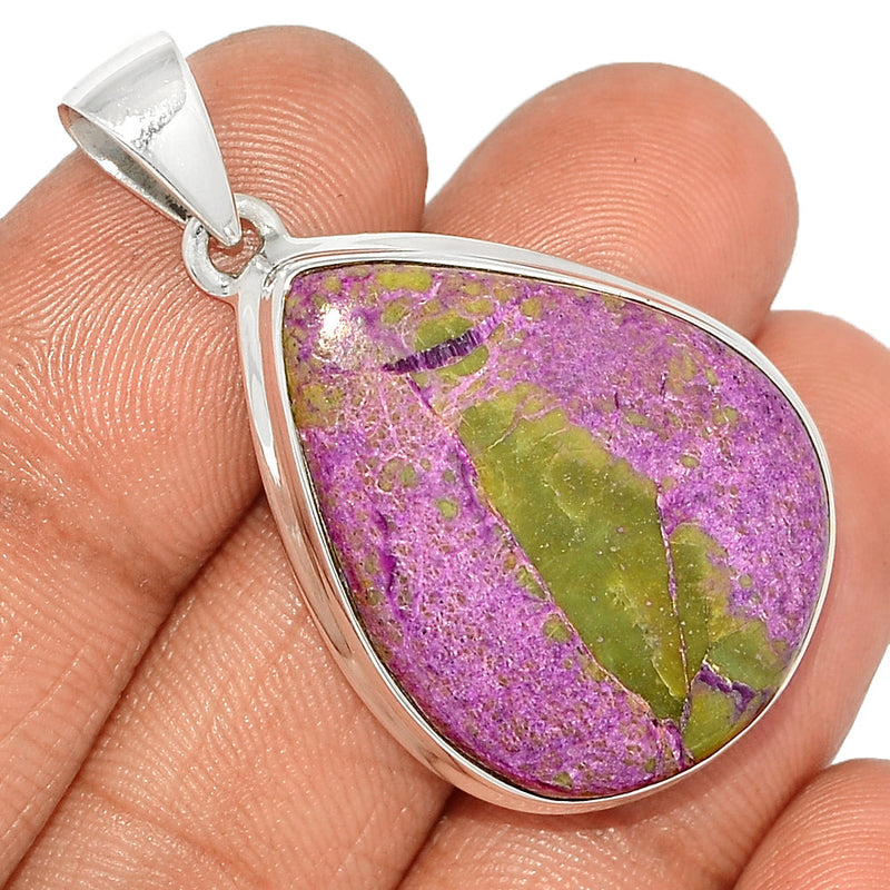 1.7" Stichtite With Serpentine Pendants - SWSP253