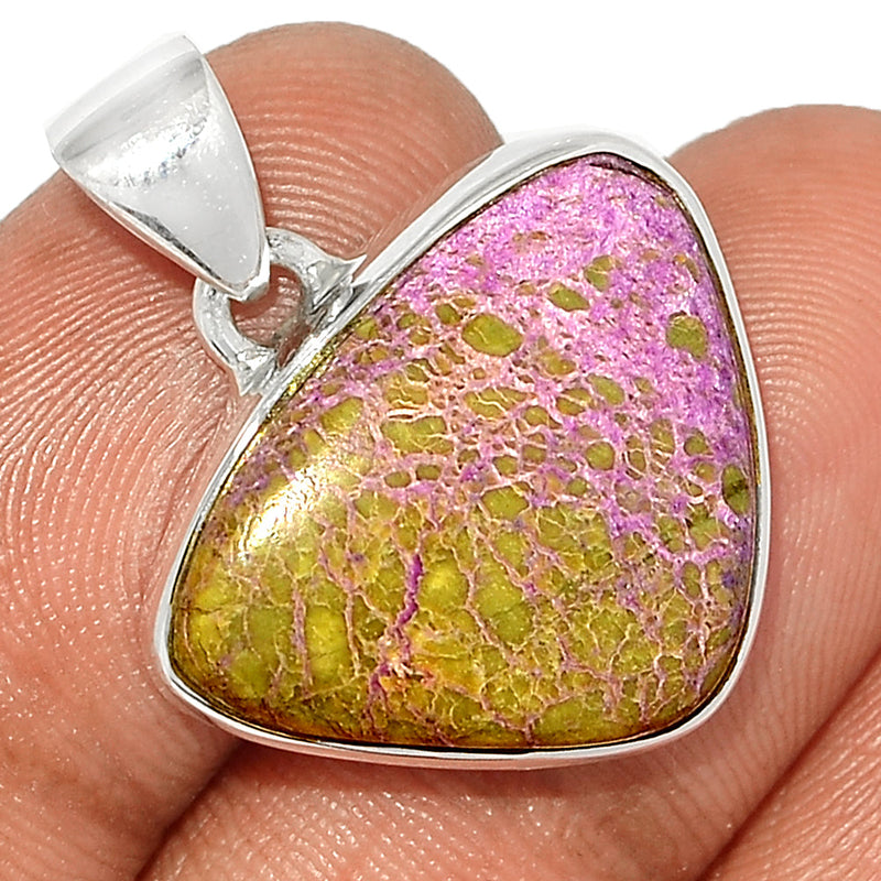 1.1" Stichtite With Serpentine Pendants - SWSP262