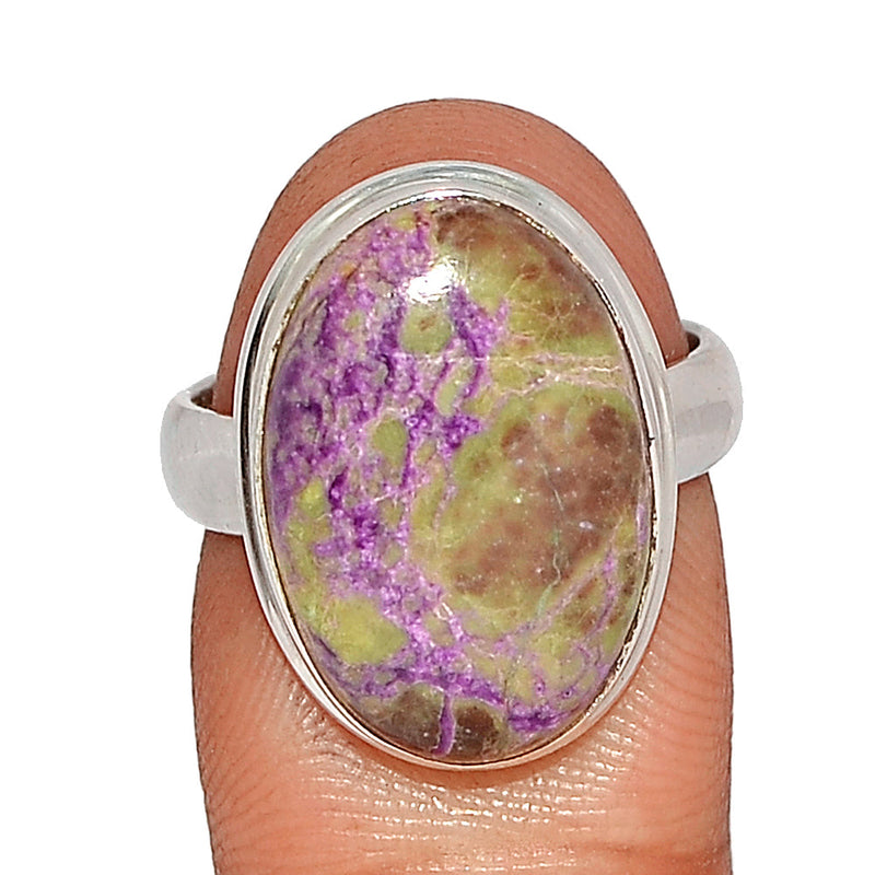 Stichtite With Serpentine Ring - SWSR104
