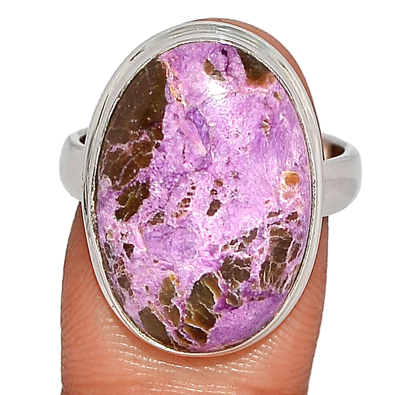 Stichtite With Serpentine Ring - SWSR106