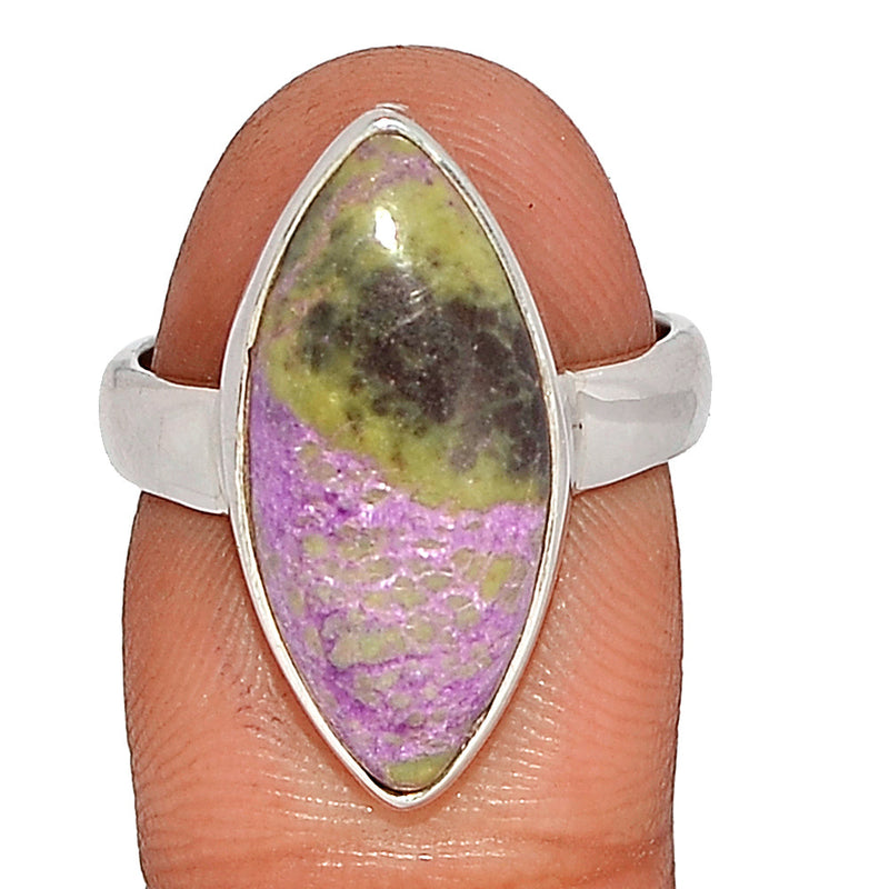 Stichtite With Serpentine Ring - SWSR116