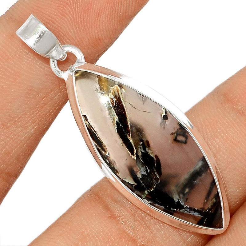 1.8" Tube Agate Pendants - TBAP288